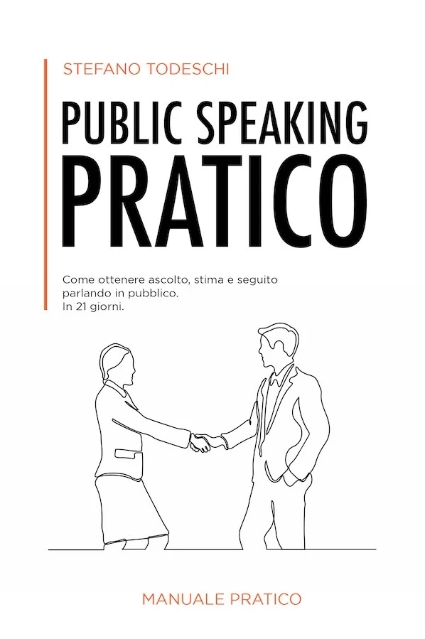 Copertina del libro Public speaking pratico